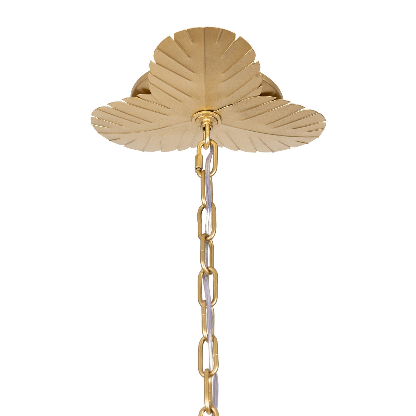Banana Leaf 6 Light Chandelier