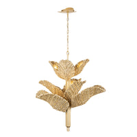Banana Leaf 9 Light Chandelier