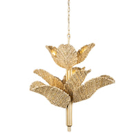 Banana Leaf 9 Light Chandelier