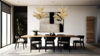 Banana Leaf 9 Light Chandelier