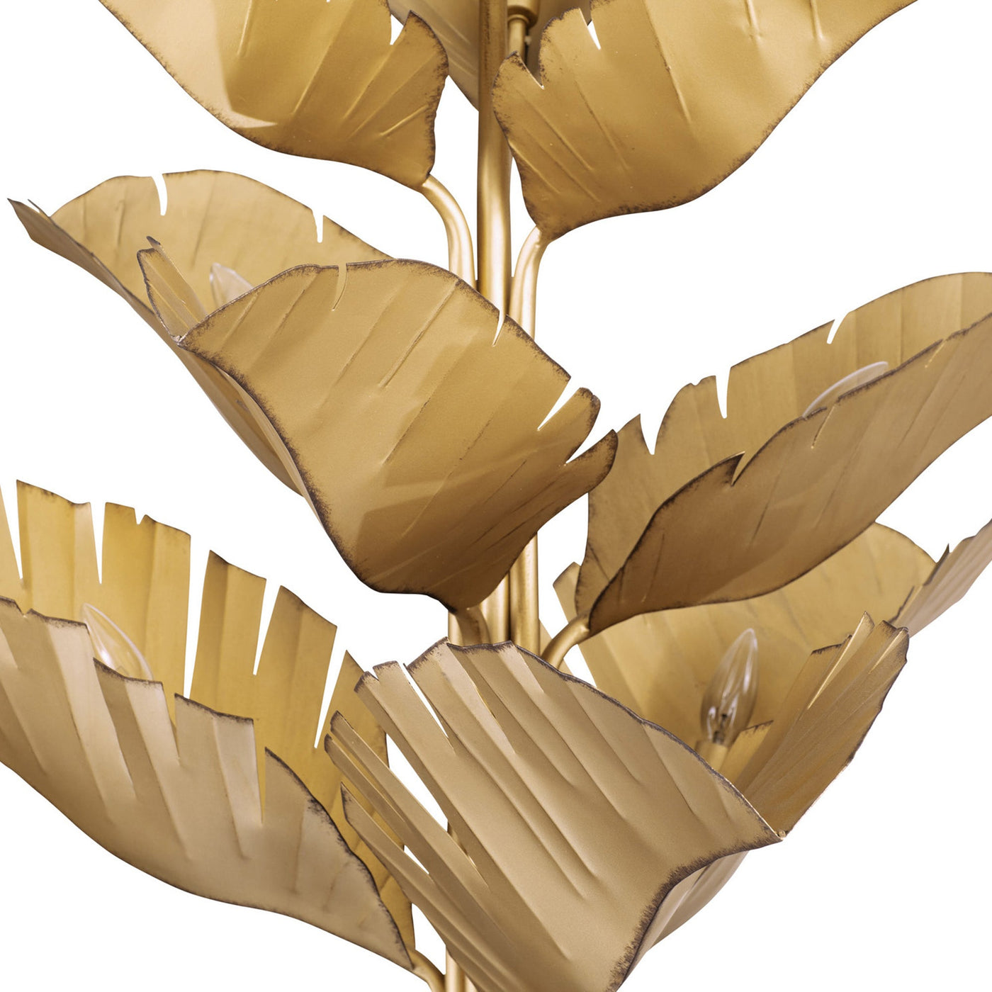 Banana Leaf 9 Light Chandelier