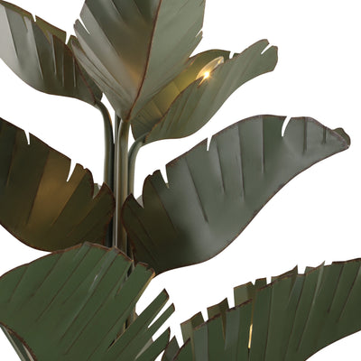 Banana Leaf 9 Light Chandelier