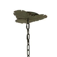 Banana Leaf 9 Light Chandelier