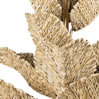 Banana Leaf 12 Light Chandelier