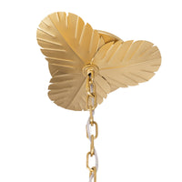 Banana Leaf 12 Light Chandelier