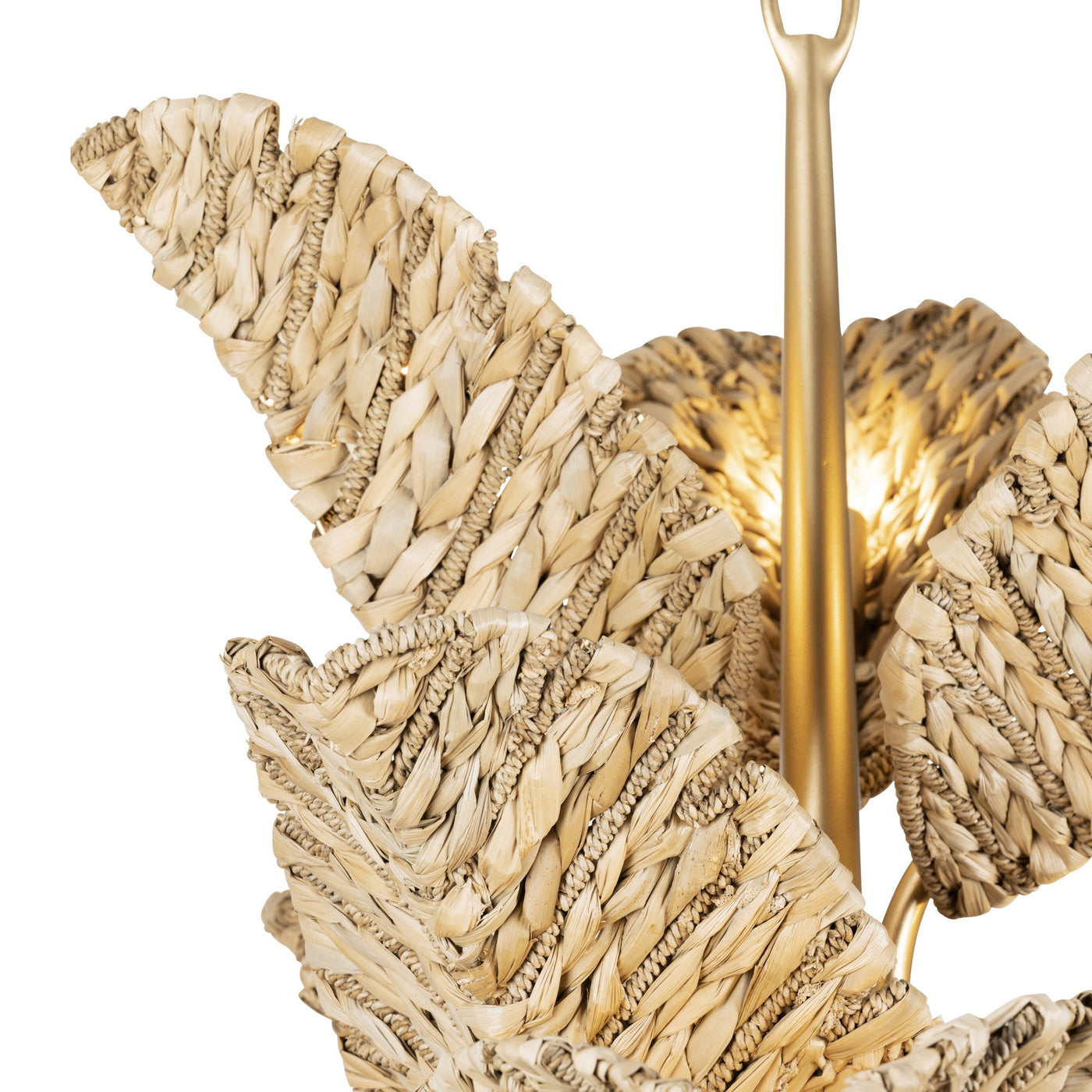 Banana Leaf 12 Light Chandelier