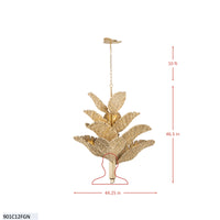 Banana Leaf 12 Light Chandelier