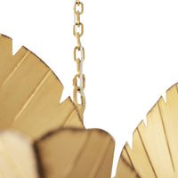 Banana Leaf 12 Light Chandelier