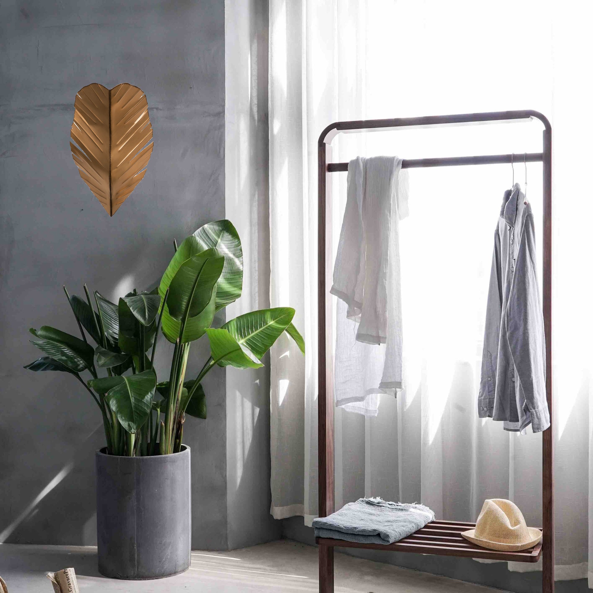 Banana Leaf 2 Light Wall Sconce