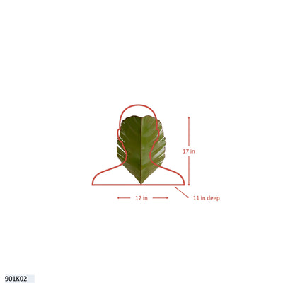 Banana Leaf 2 Light Wall Sconce