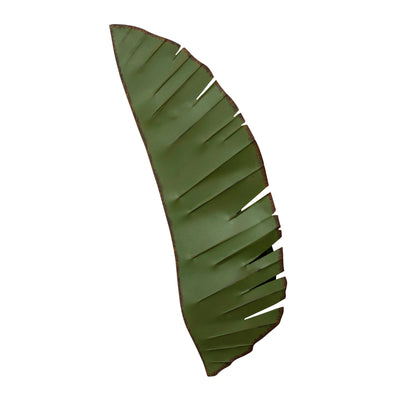 Banana Leaf 3 Light Tall Wall Sconce
