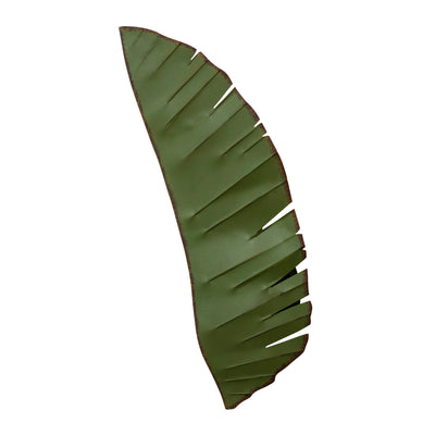 Banana Leaf 3 Light Tall Wall Sconce