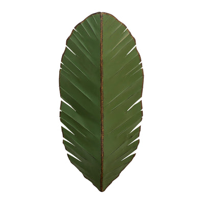 Banana Leaf 3 Light Tall Wall Sconce