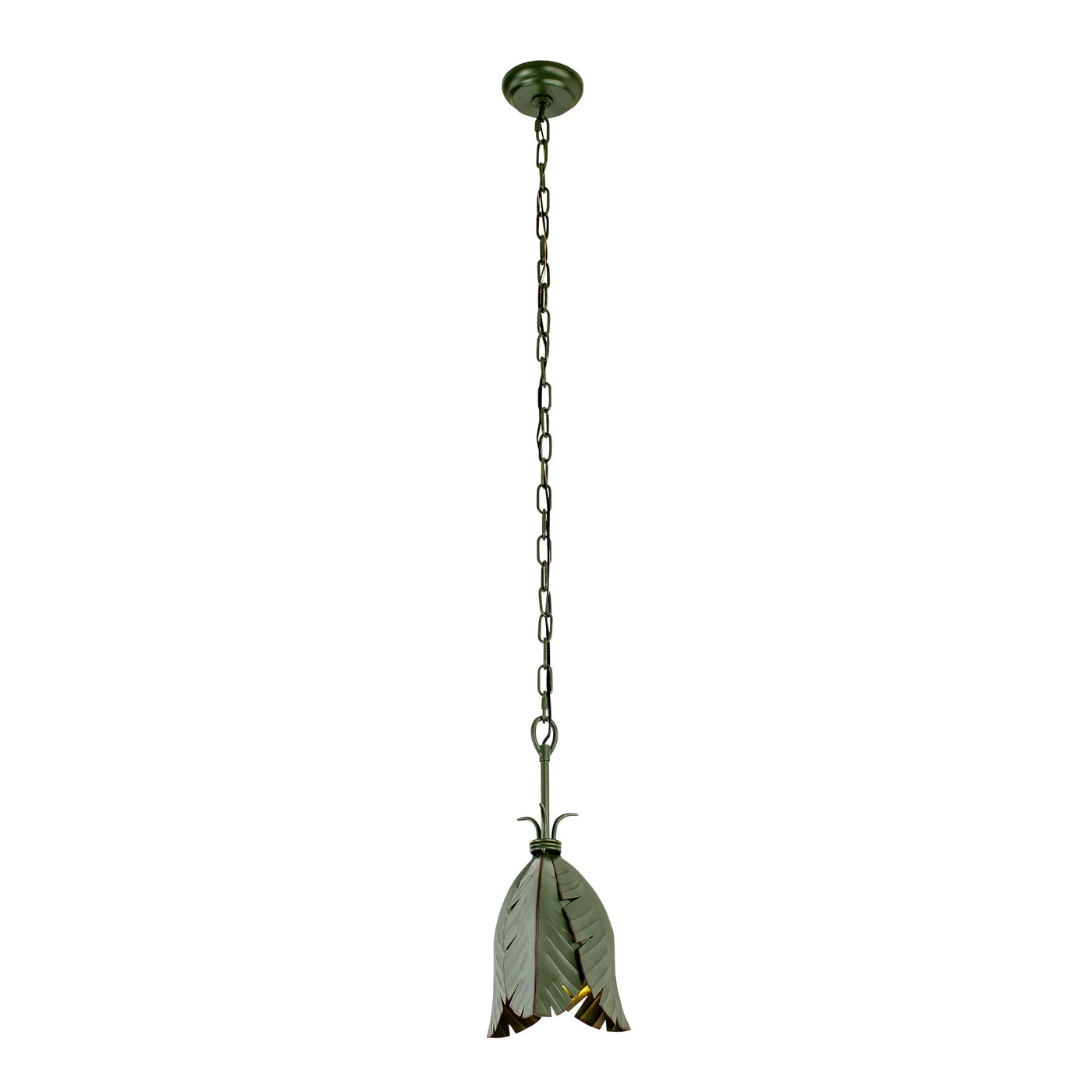 Banana Leaf 1 Light Mini Pendant