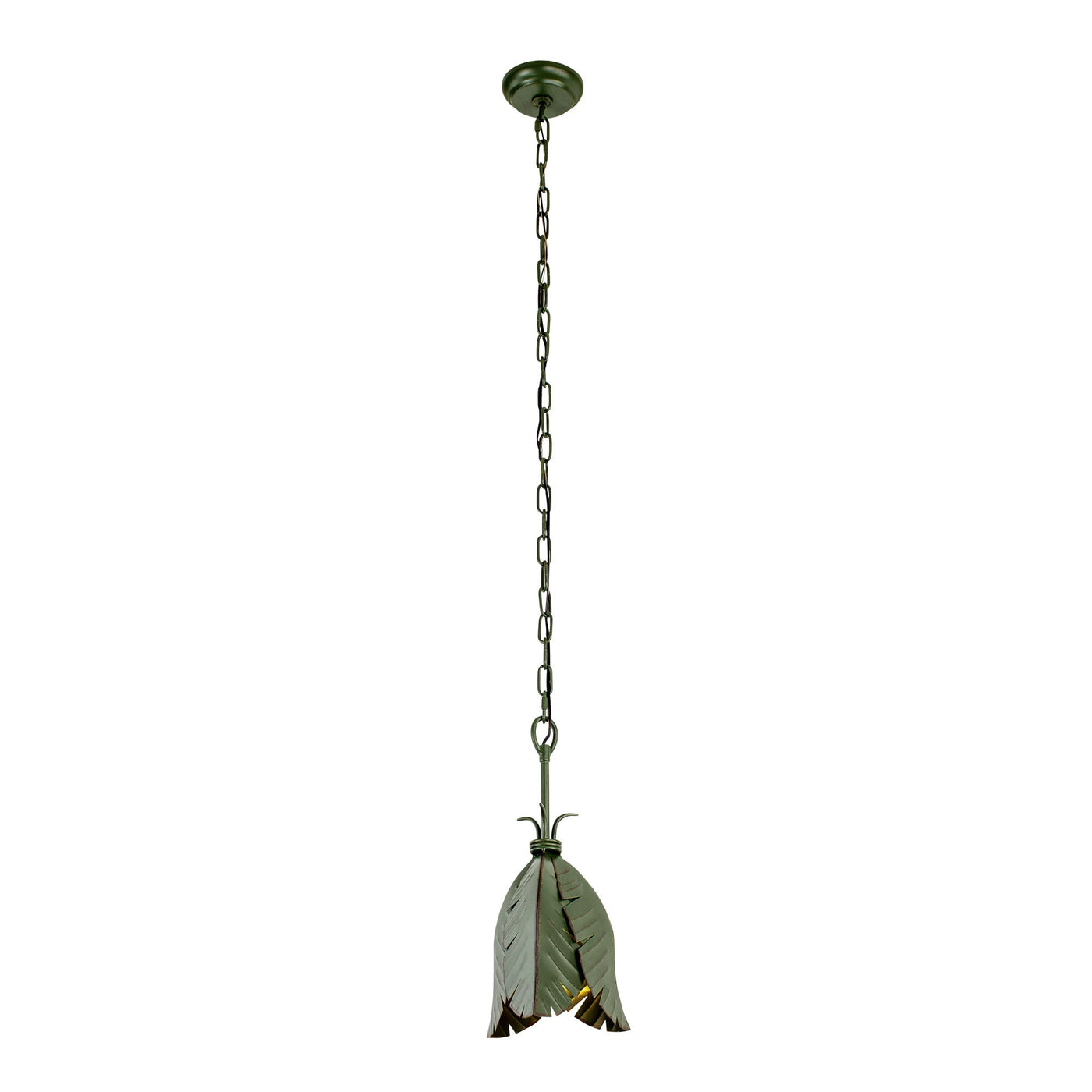 Banana Leaf 1 Light Mini Pendant