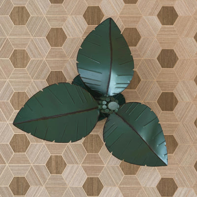 Banana Leaf 3 Light Semi-Flush