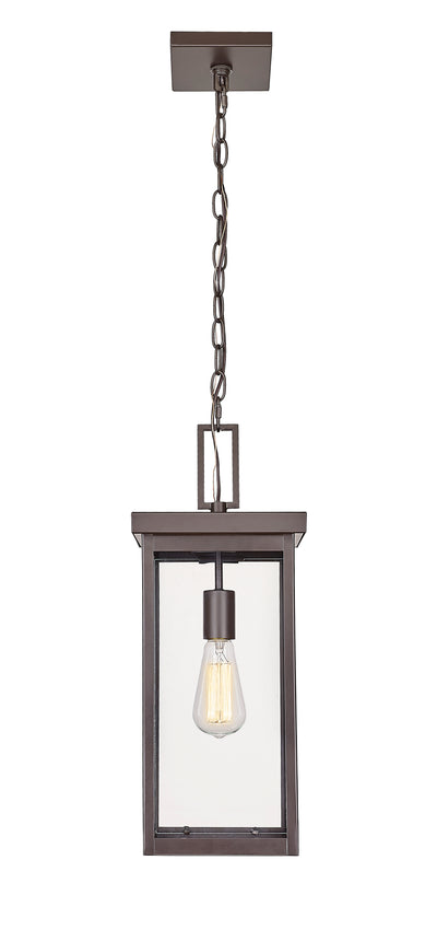 20'' Barkeley Powder Coated Bronze 1 Light Hanging Lantern