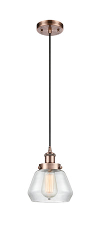 Ballston Urban Mini Pendant Antique Copper Finish