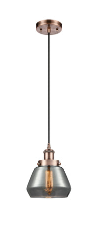 Ballston Urban Mini Pendant Antique Copper Finish
