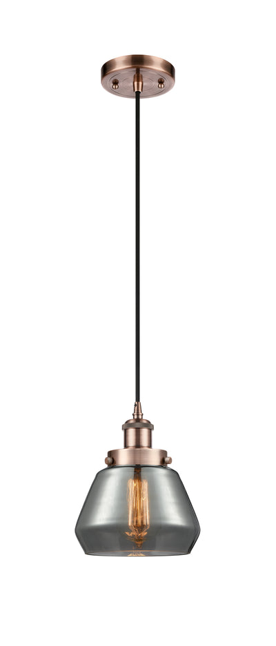 Ballston Urban Mini Pendant Antique Copper Finish