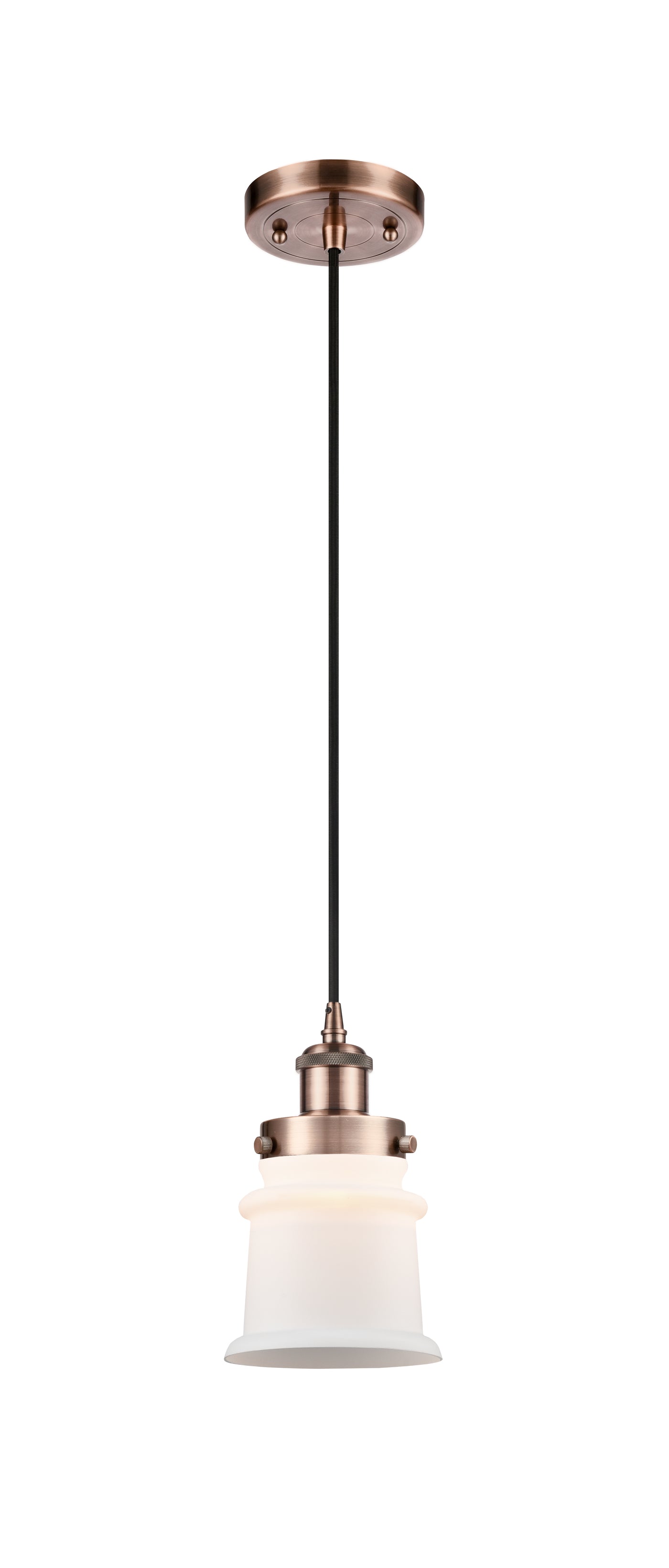 Ballston Urban Mini Pendant Antique Copper