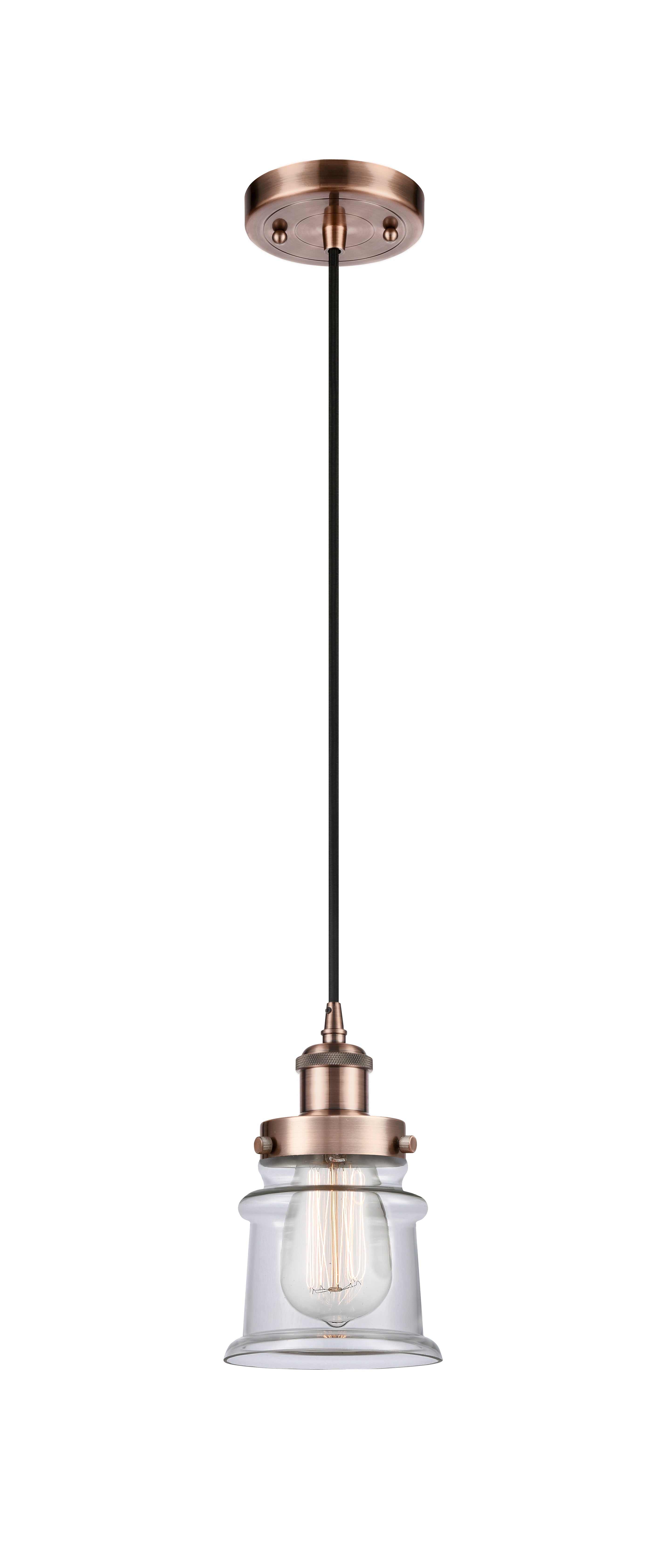 Ballston Urban Mini Pendant Antique Copper