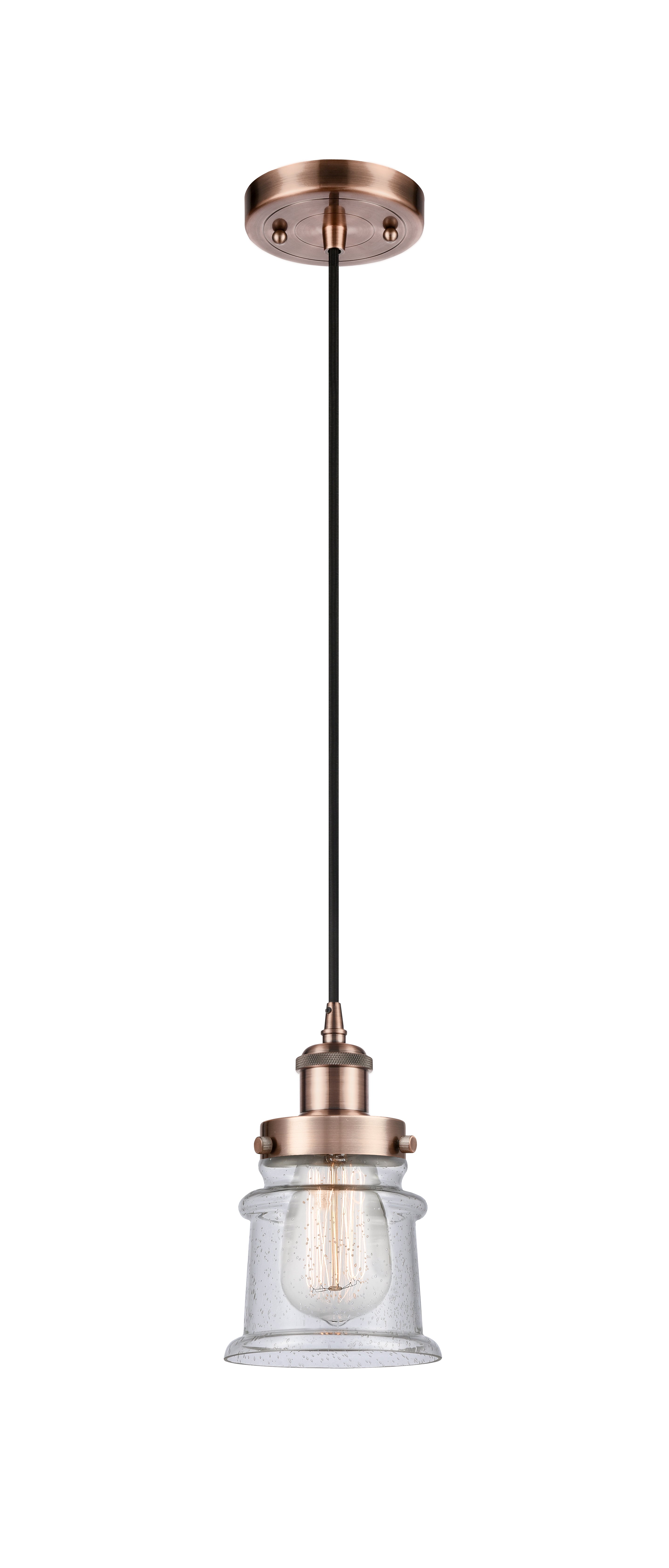Ballston Urban Mini Pendant Antique Copper