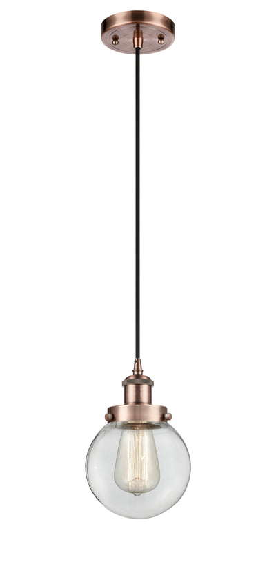 Ballston Urban Mini Pendant Antique Copper