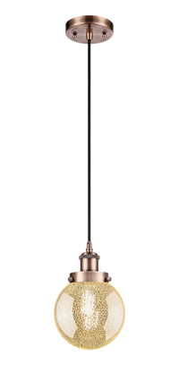 Ballston Urban Mini Pendant Antique Copper