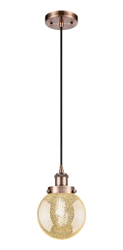 Ballston Urban Mini Pendant Antique Copper
