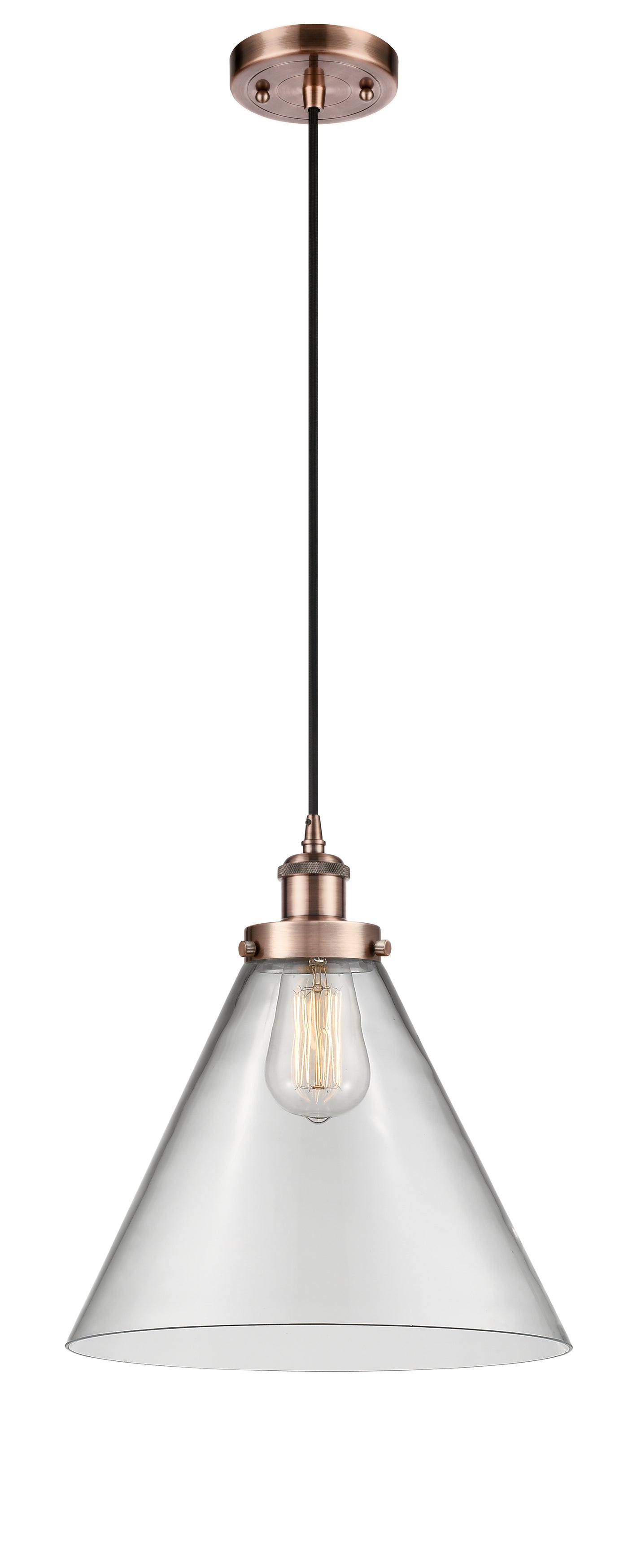 Ballston Urban Mini Pendant Antique Copper