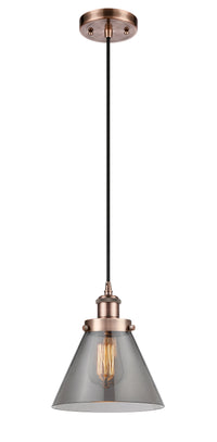 Ballston Urban Mini Pendant 8 Inch Copper
