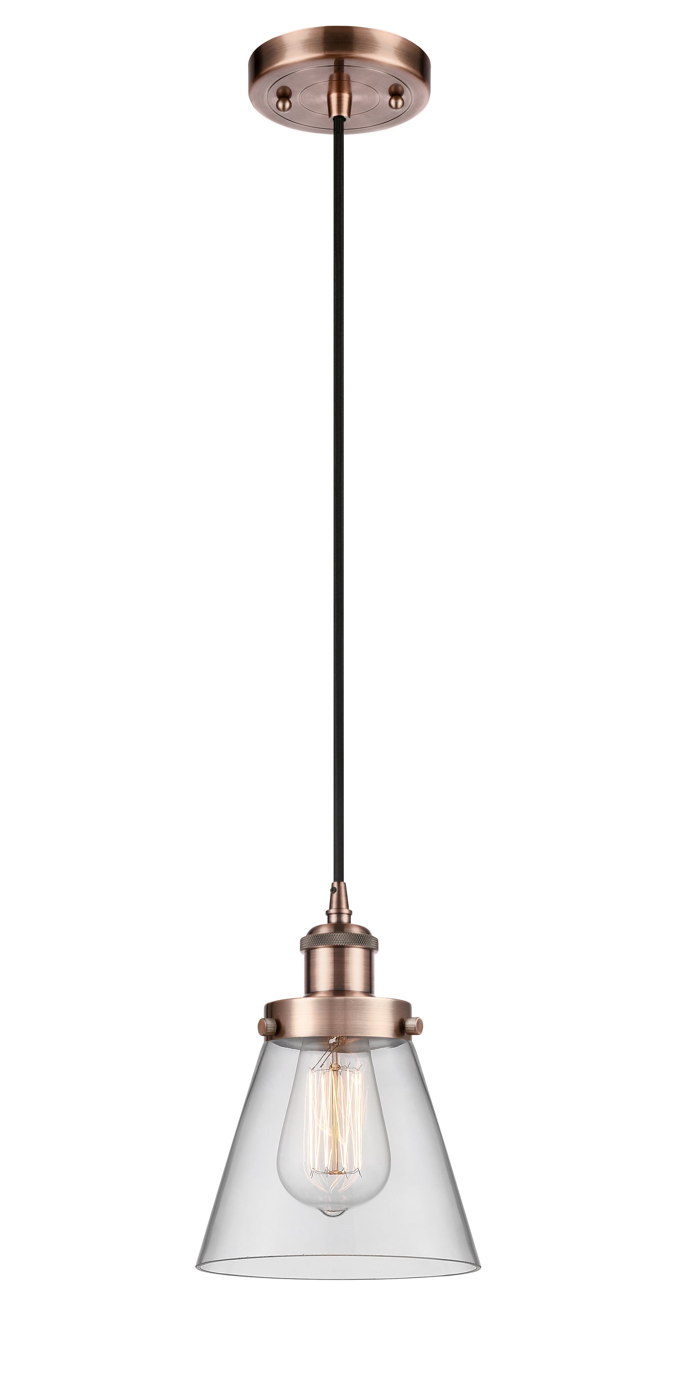 Ballston Urban Mini Pendant Cast Brass