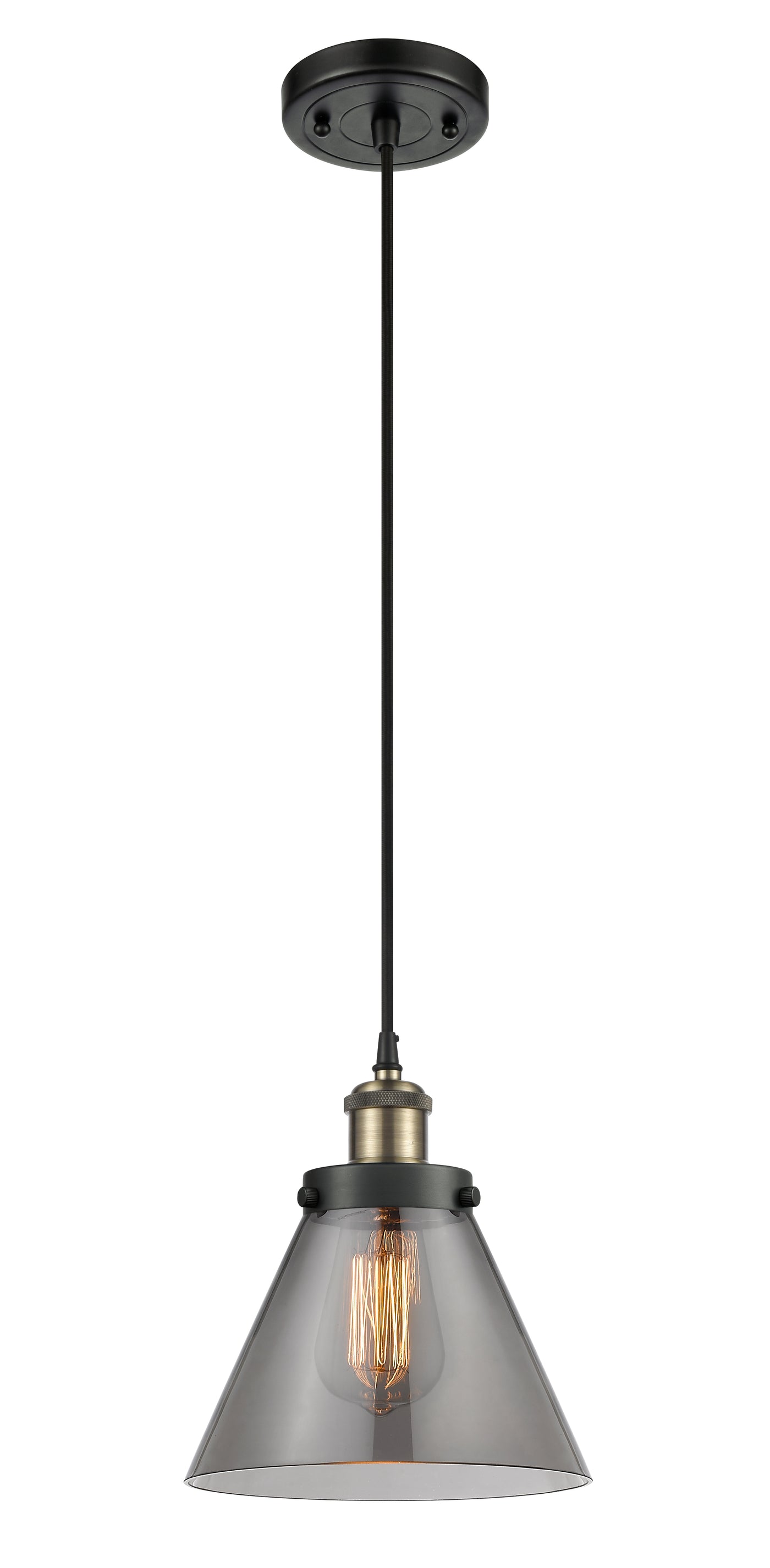 Ballston Urban Mini Pendant 8 Inch Copper