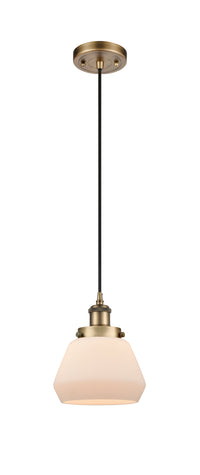 Ballston Urban Mini Pendant Antique Copper Finish