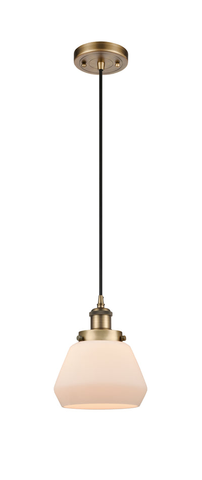 Ballston Urban Mini Pendant Antique Copper Finish