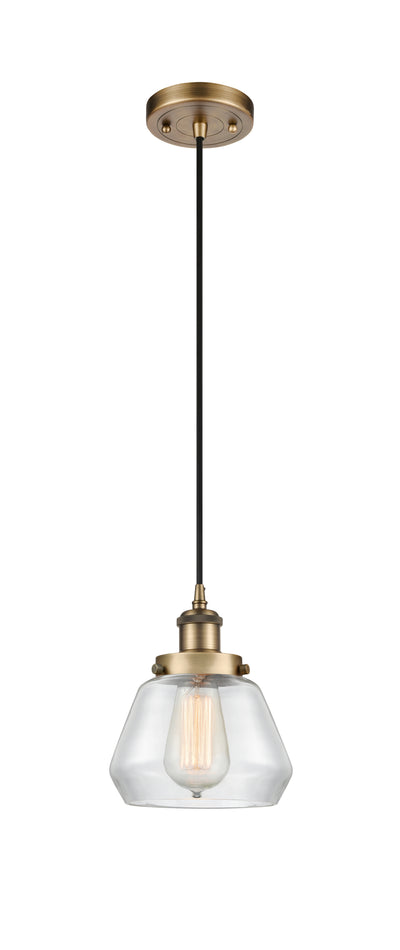 Ballston Urban Mini Pendant Antique Copper Finish