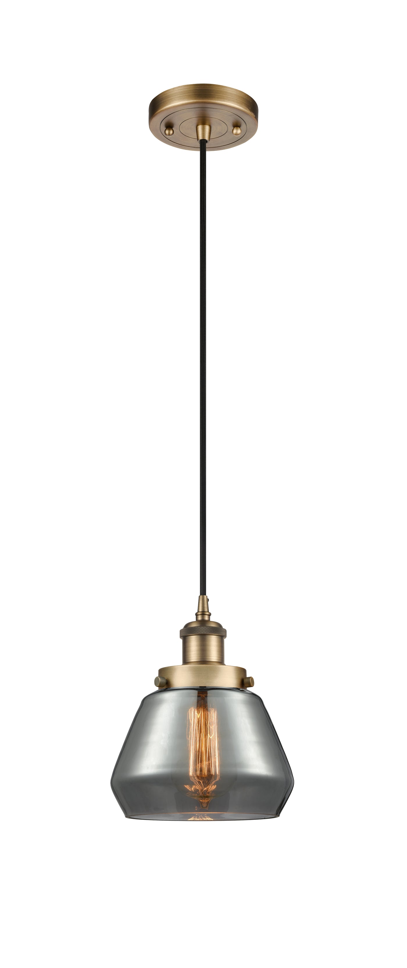 Ballston Urban Mini Pendant Antique Copper Finish