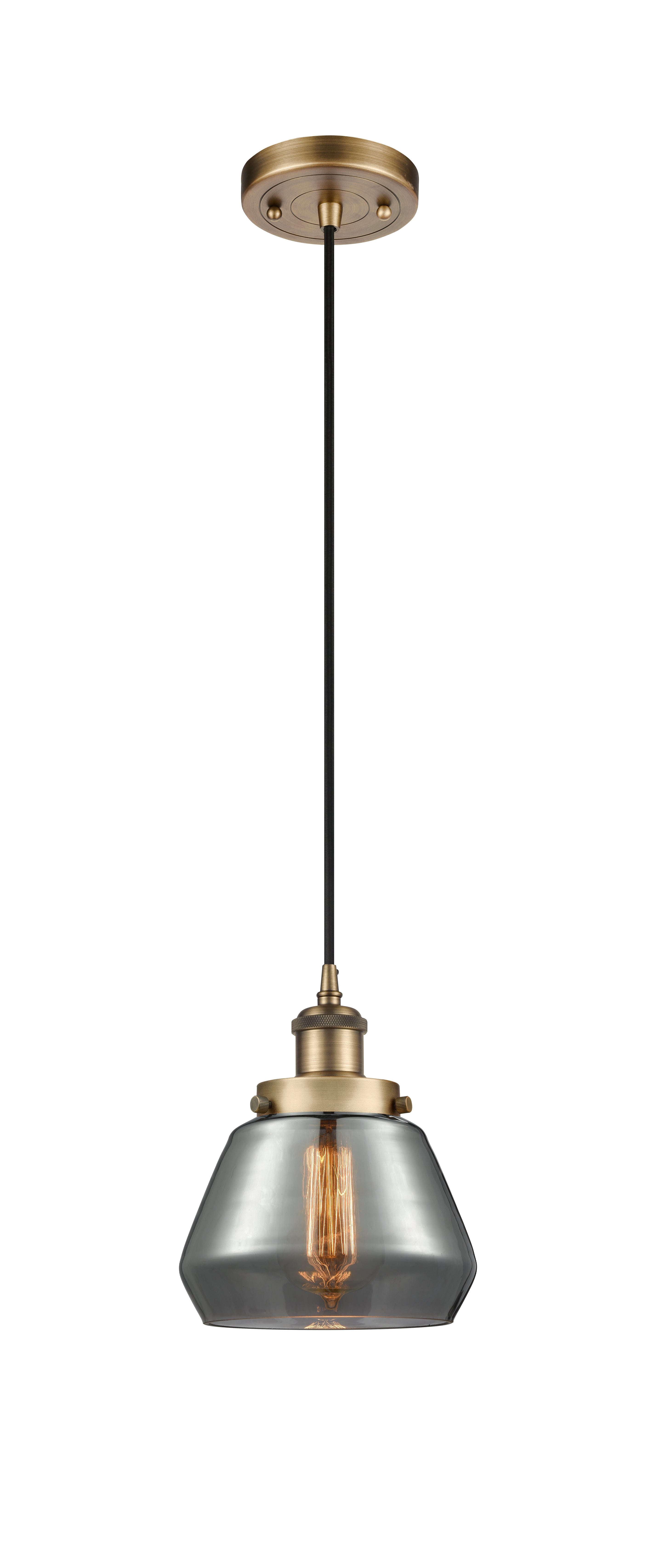 Ballston Urban Mini Pendant Antique Copper Finish