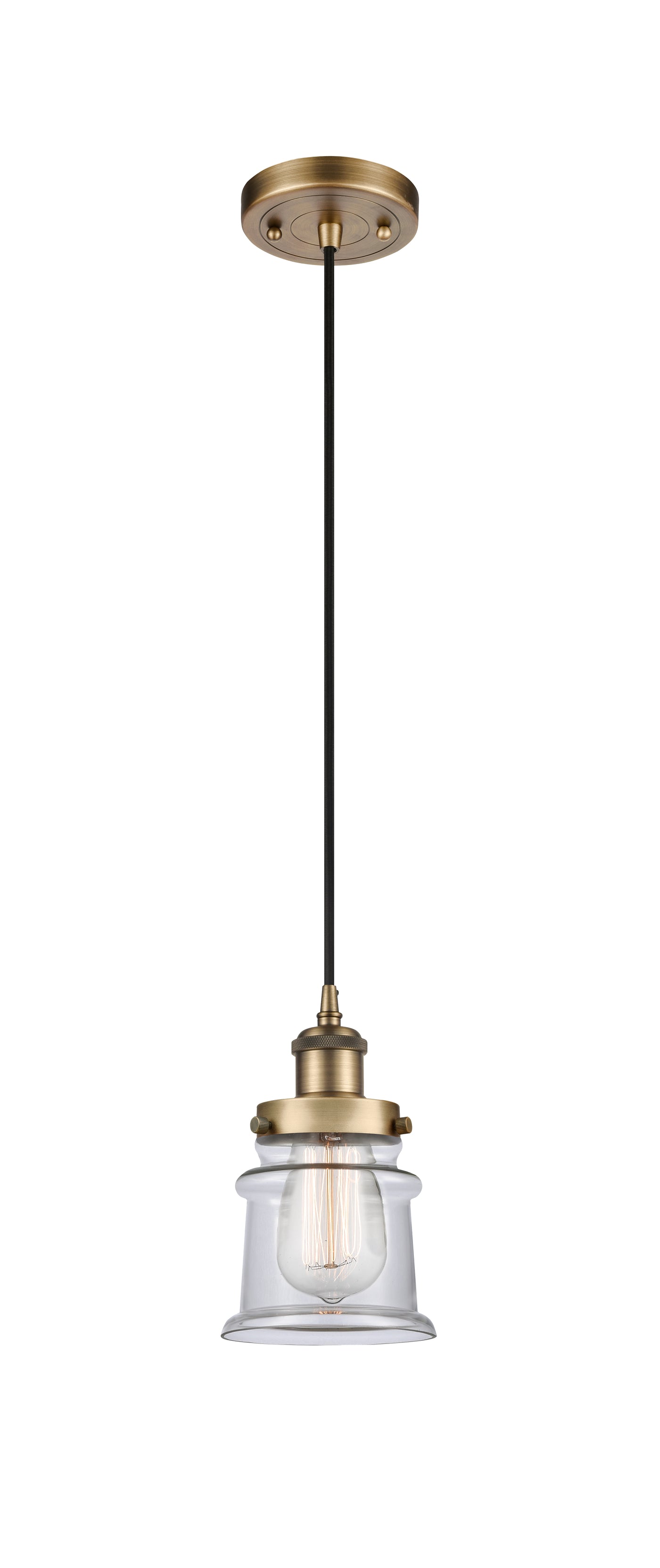 Ballston Urban Mini Pendant Antique Copper