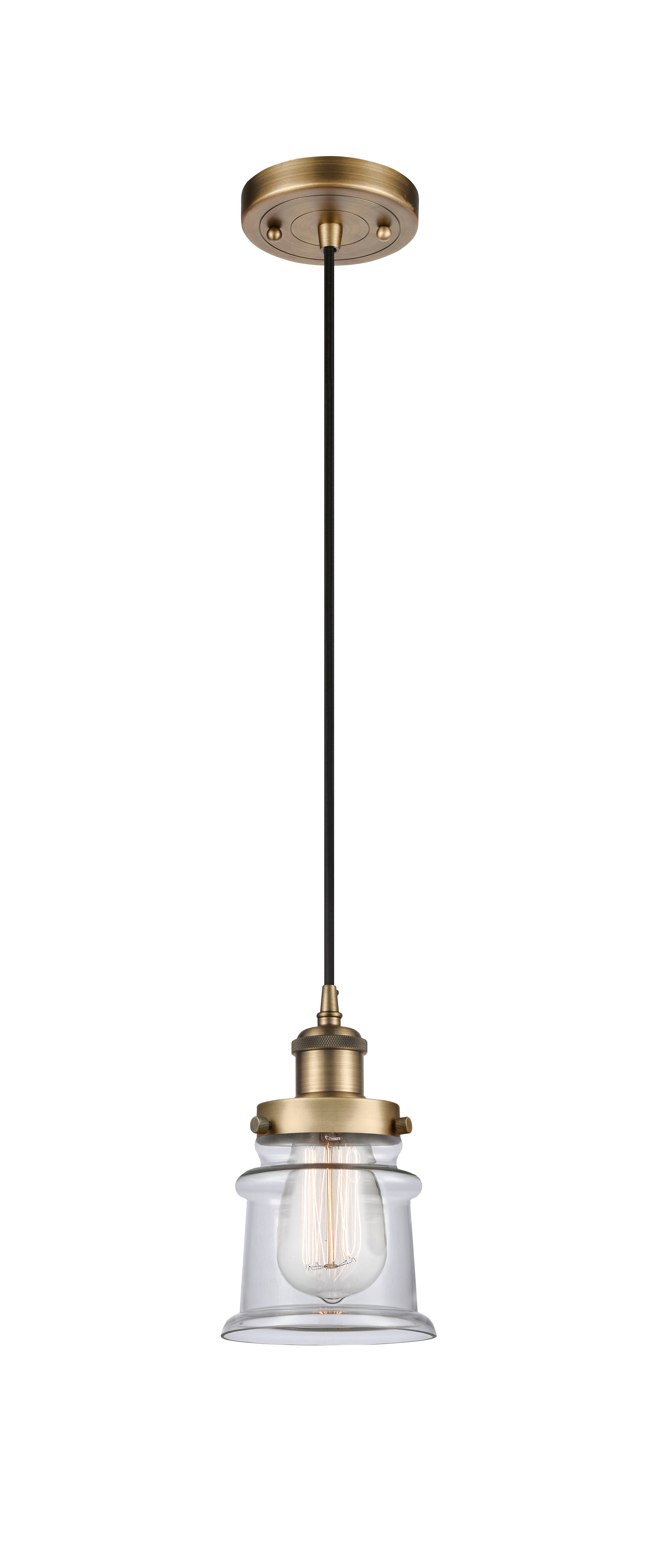 Ballston Urban Mini Pendant Antique Copper