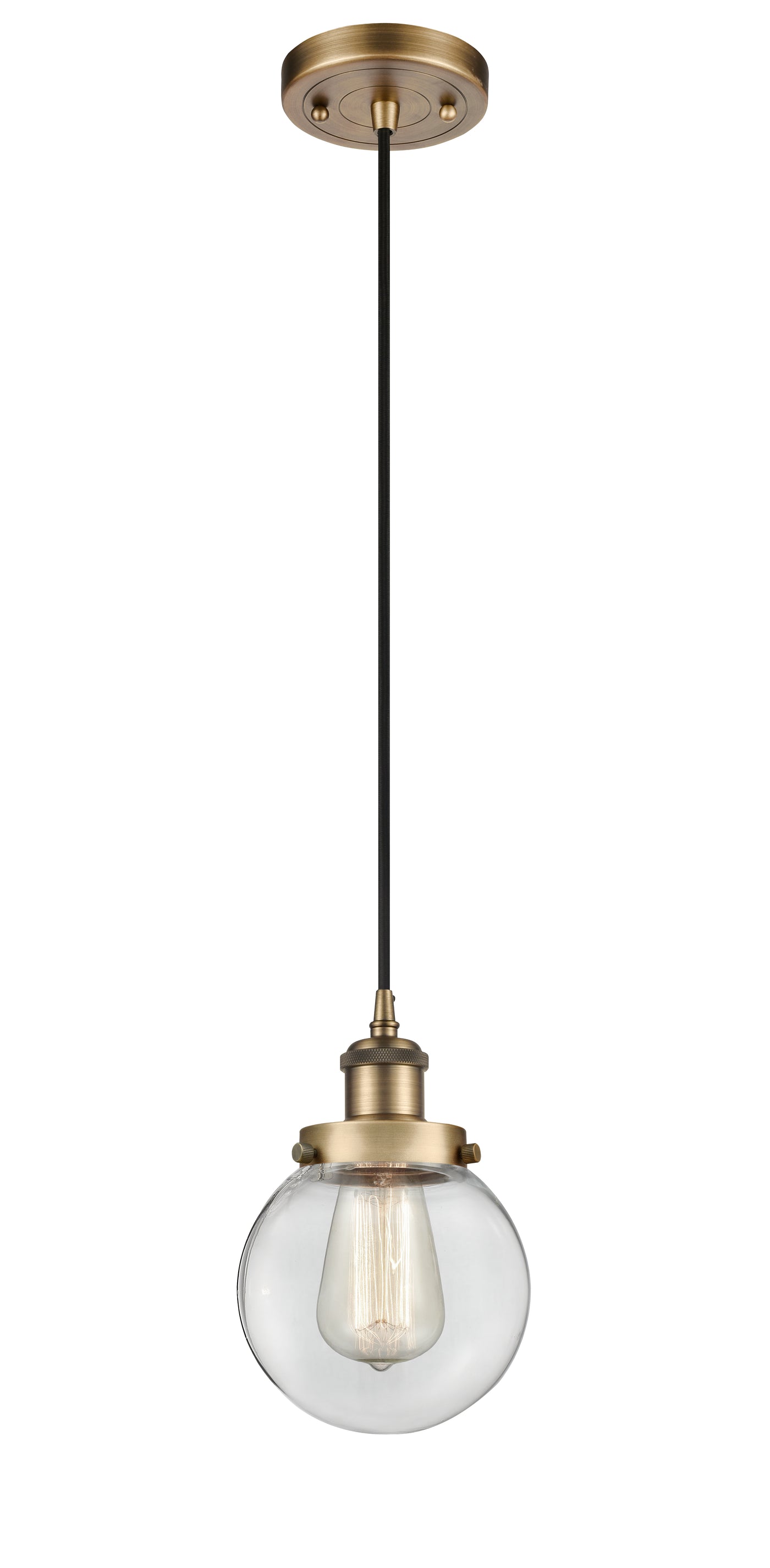 Ballston Urban Mini Pendant Antique Copper