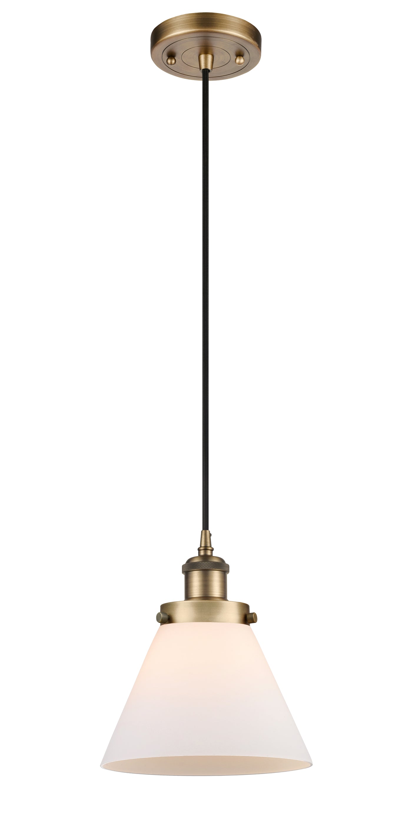 Ballston Urban Mini Pendant 8 Inch Copper