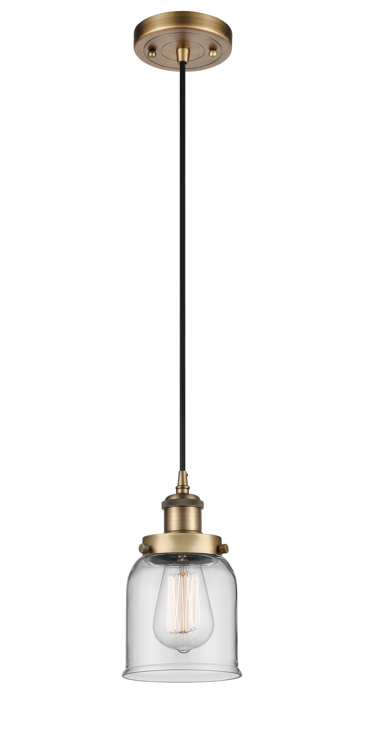 Ballston Urban Mini Pendant 5 Inch Antique Copper