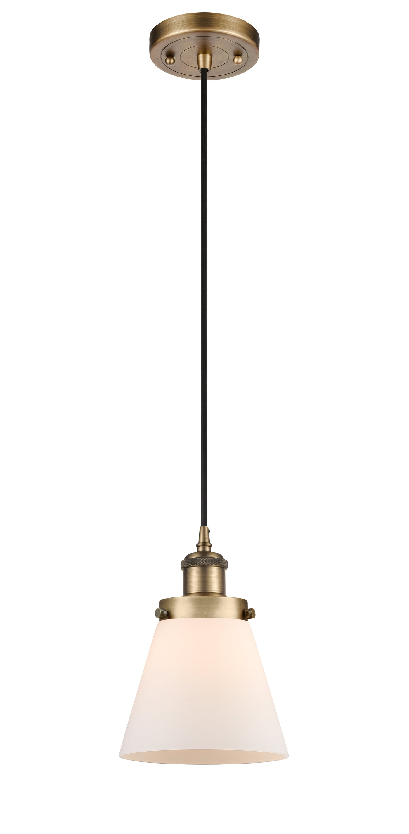 Ballston Urban Mini Pendant Cast Brass