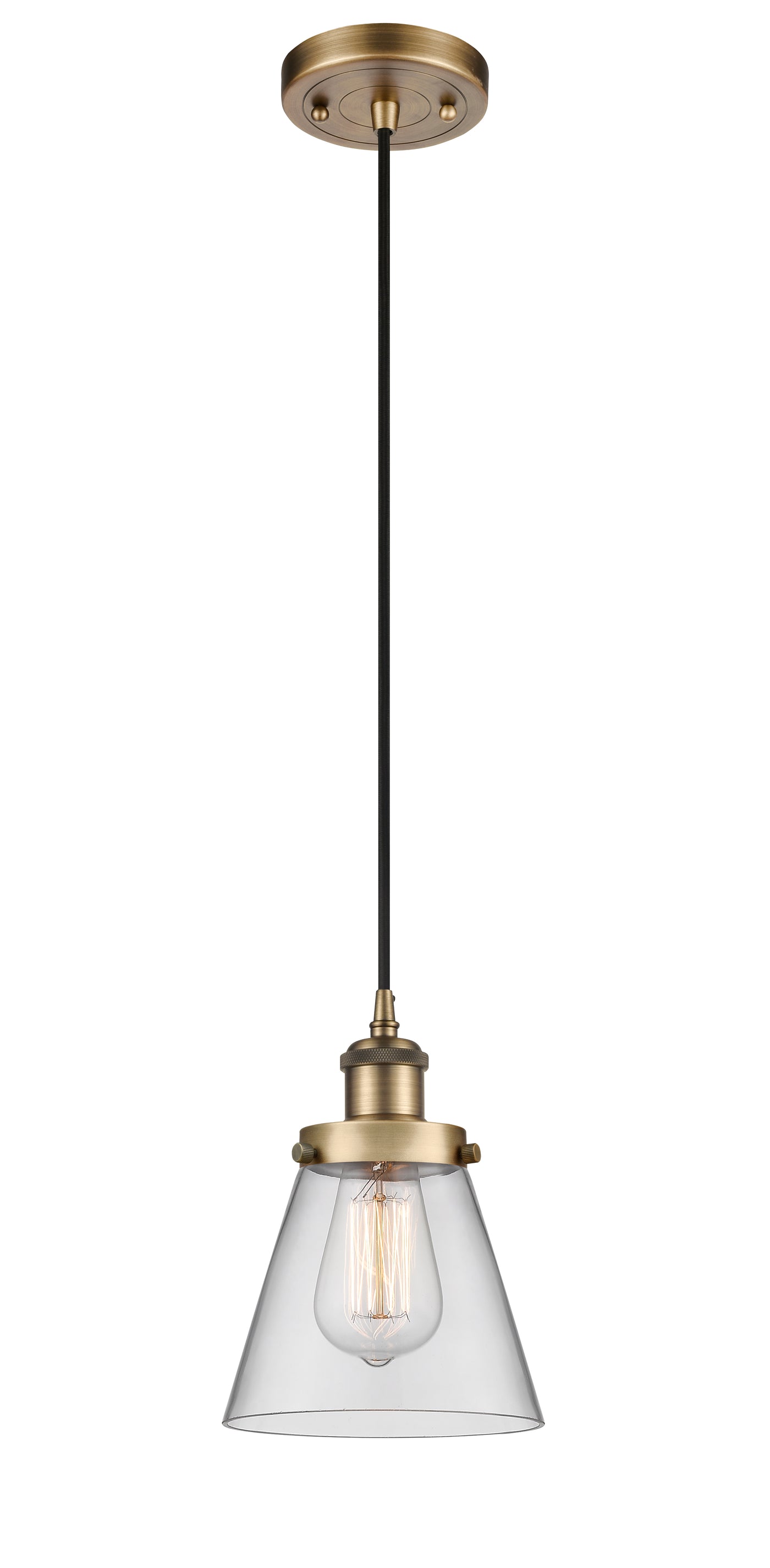 Ballston Urban Mini Pendant Cast Brass