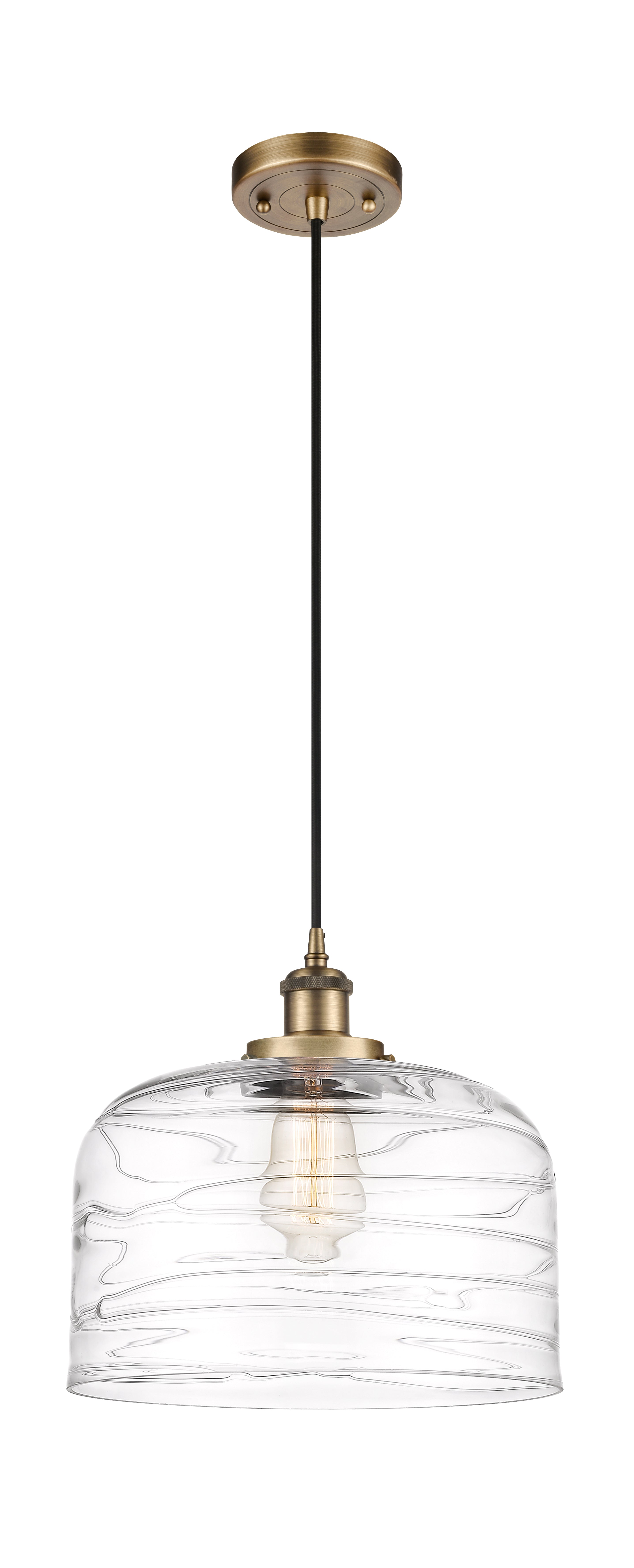 Ballston Urban Mini Pendant Cast Brass Antique