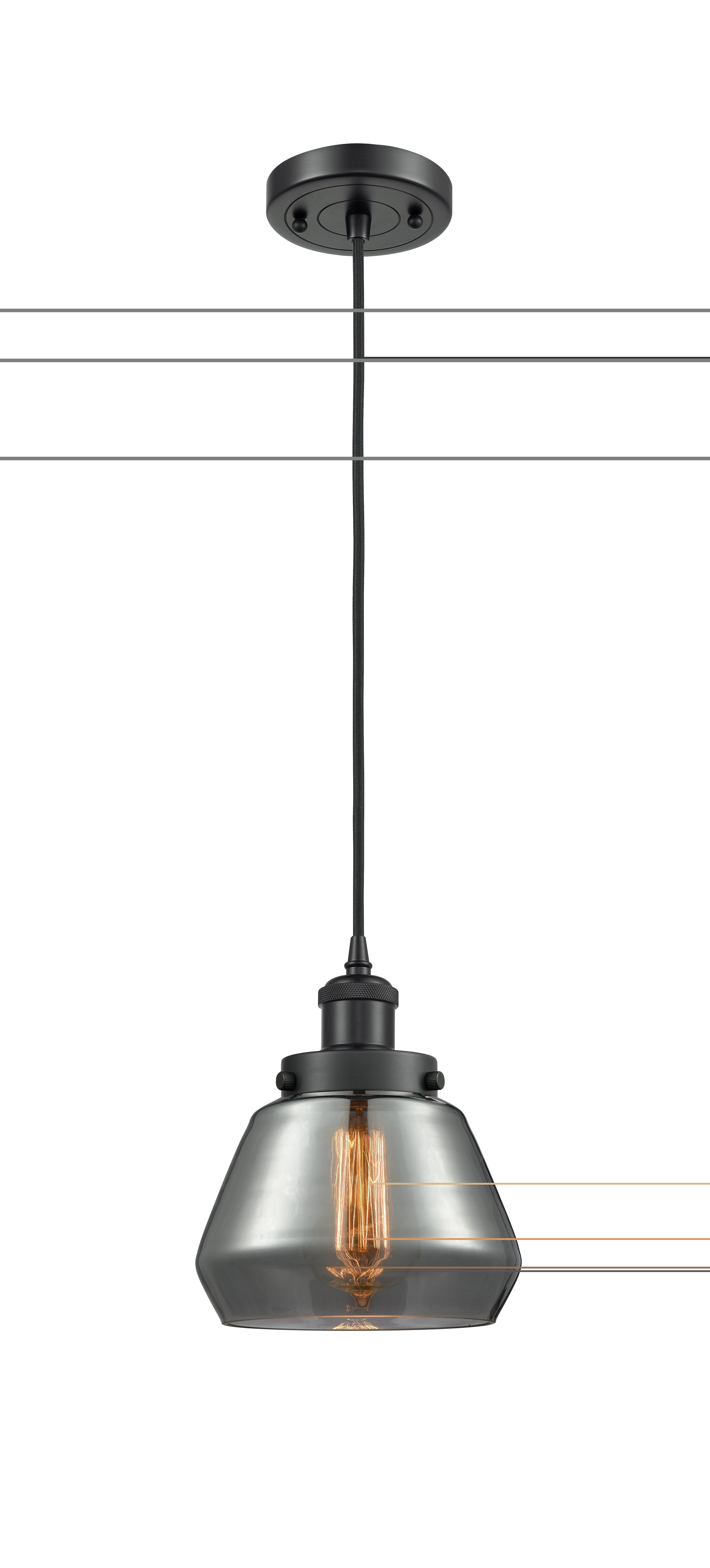 Ballston Urban Mini Pendant Antique Copper Finish