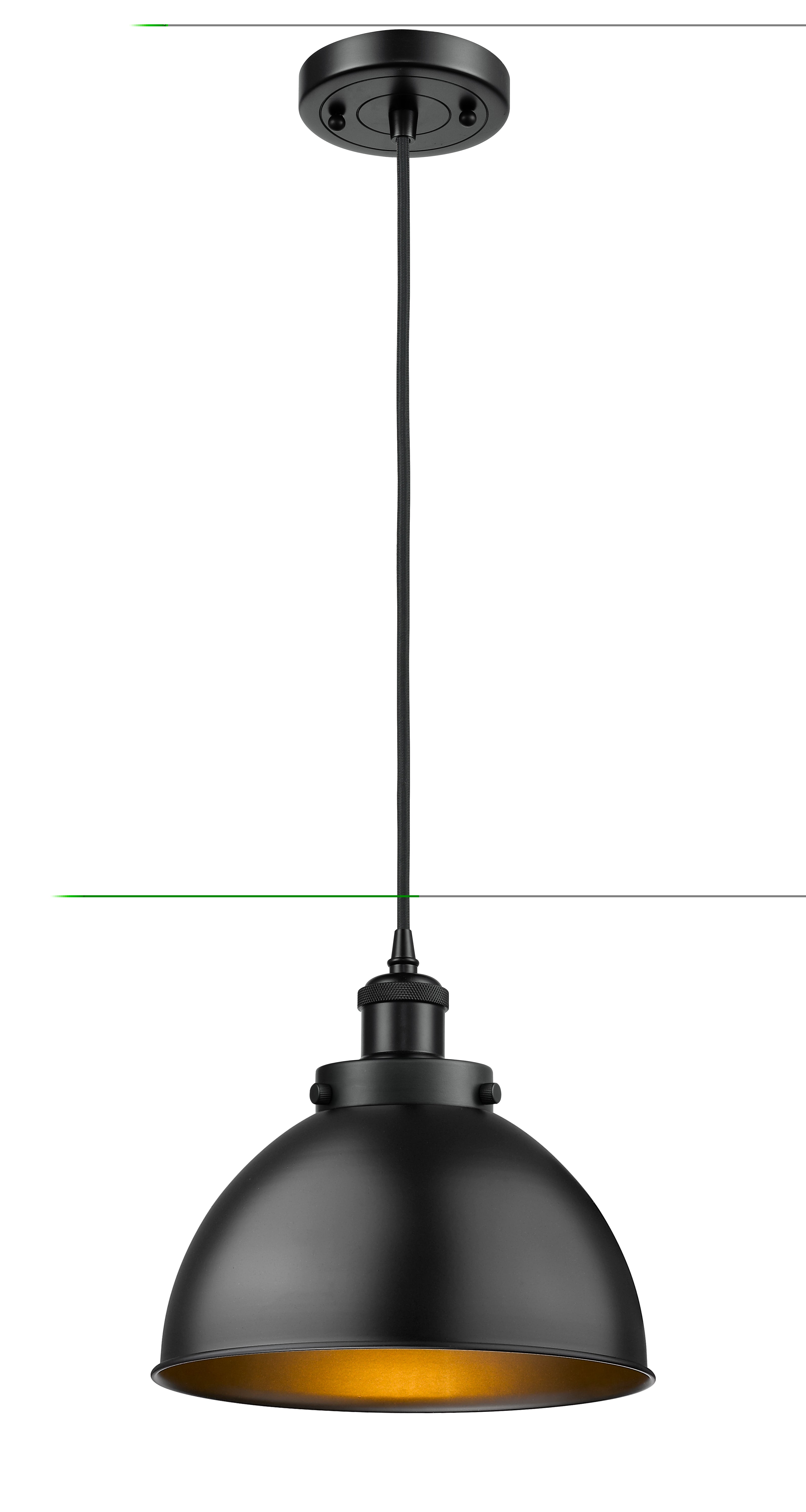 Ballston Urban Mini Pendant Antique Brass
