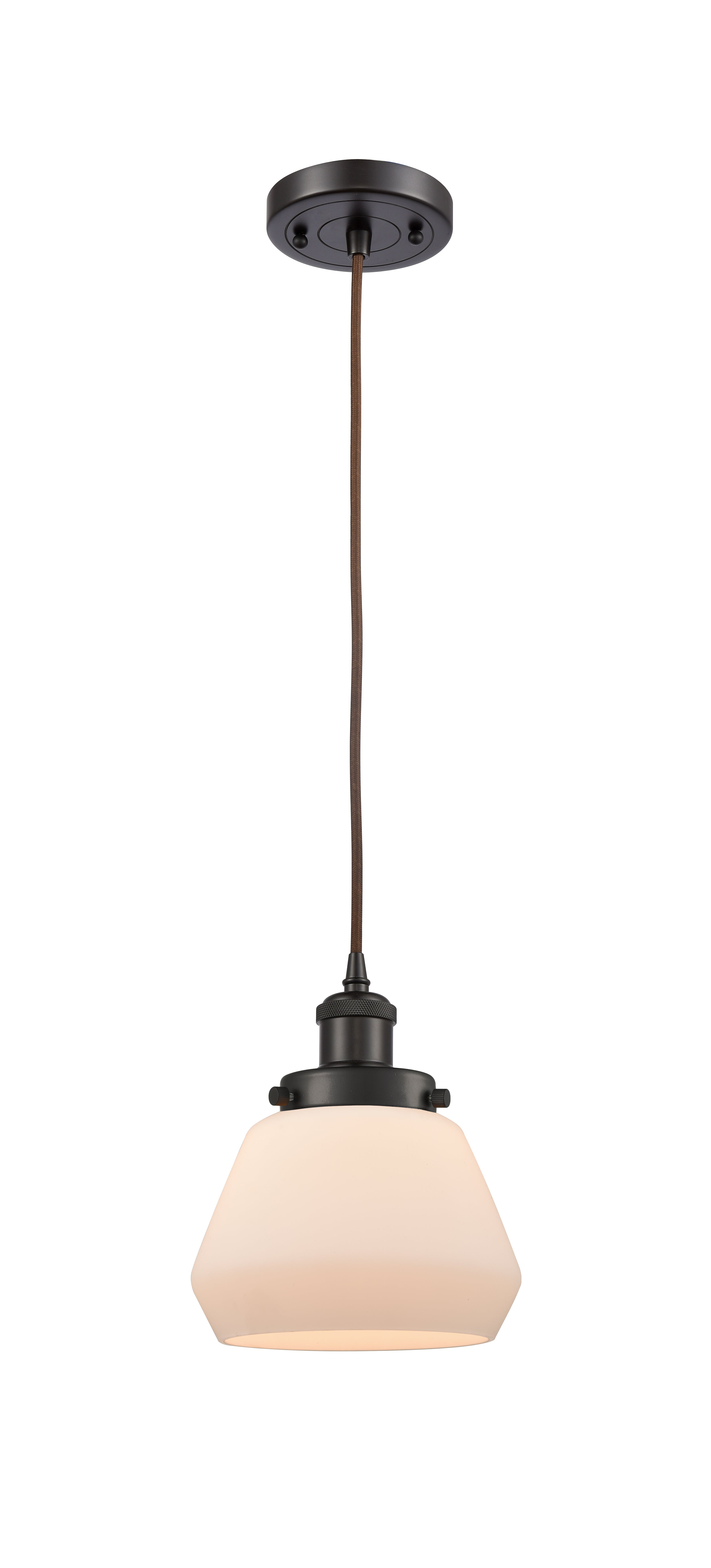Ballston Urban Mini Pendant Antique Copper Finish